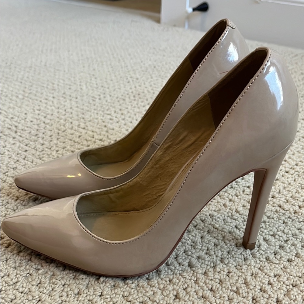 Aldo Tan 4” Pumps Patent Leather